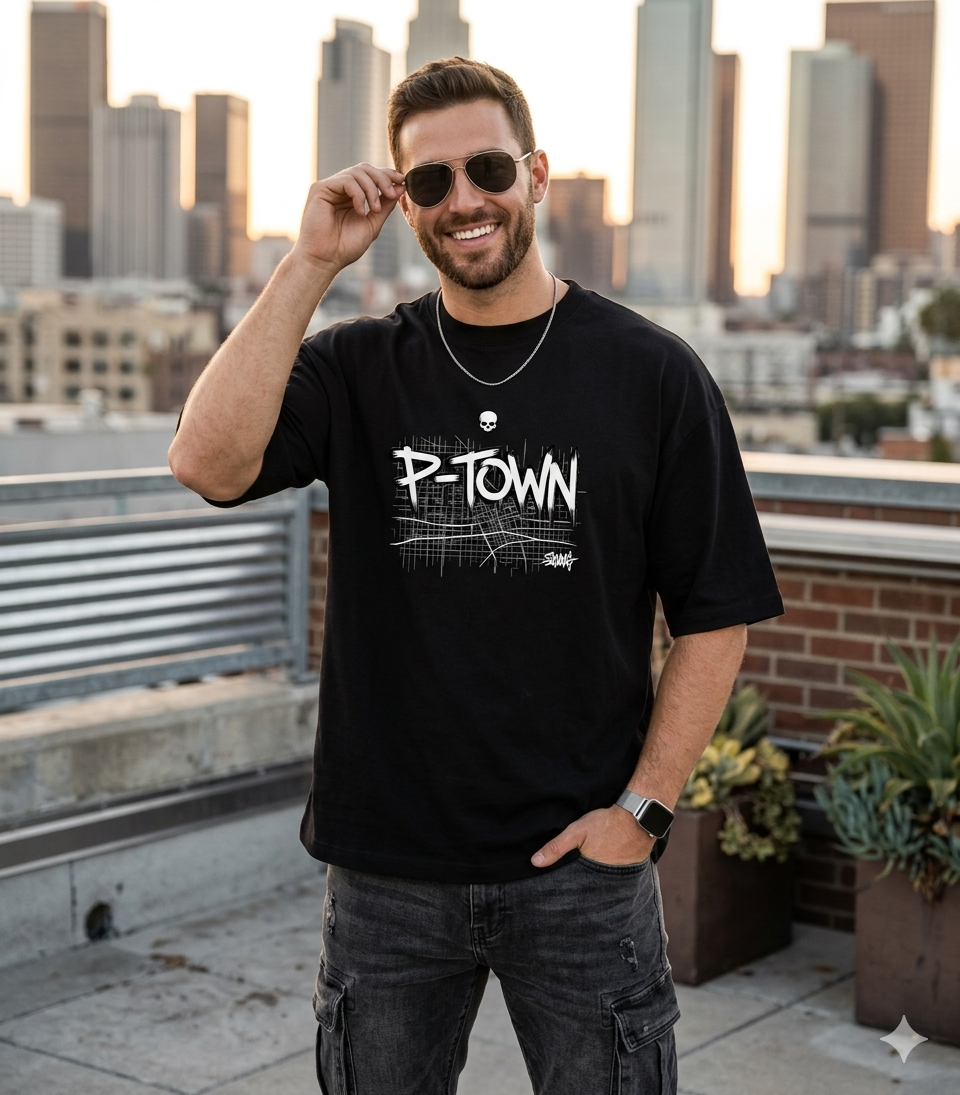 Unisex Terry Oversized Tee